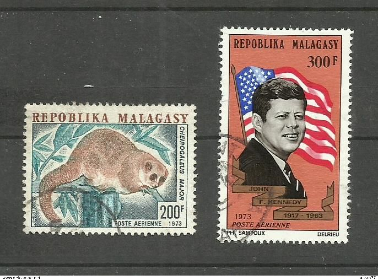 MADAGASCAR POSTE AERIENNE N°131, 132 Cote 4.25€ - Madagaskar (1960-...)