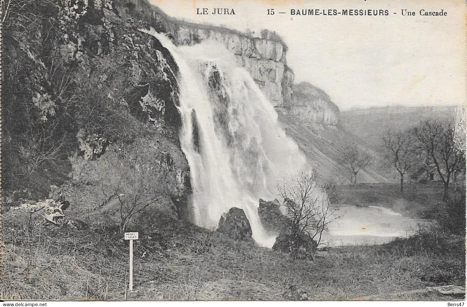 39 Baume Les Messieurs  Une Cascade - Baume-les-Messieurs