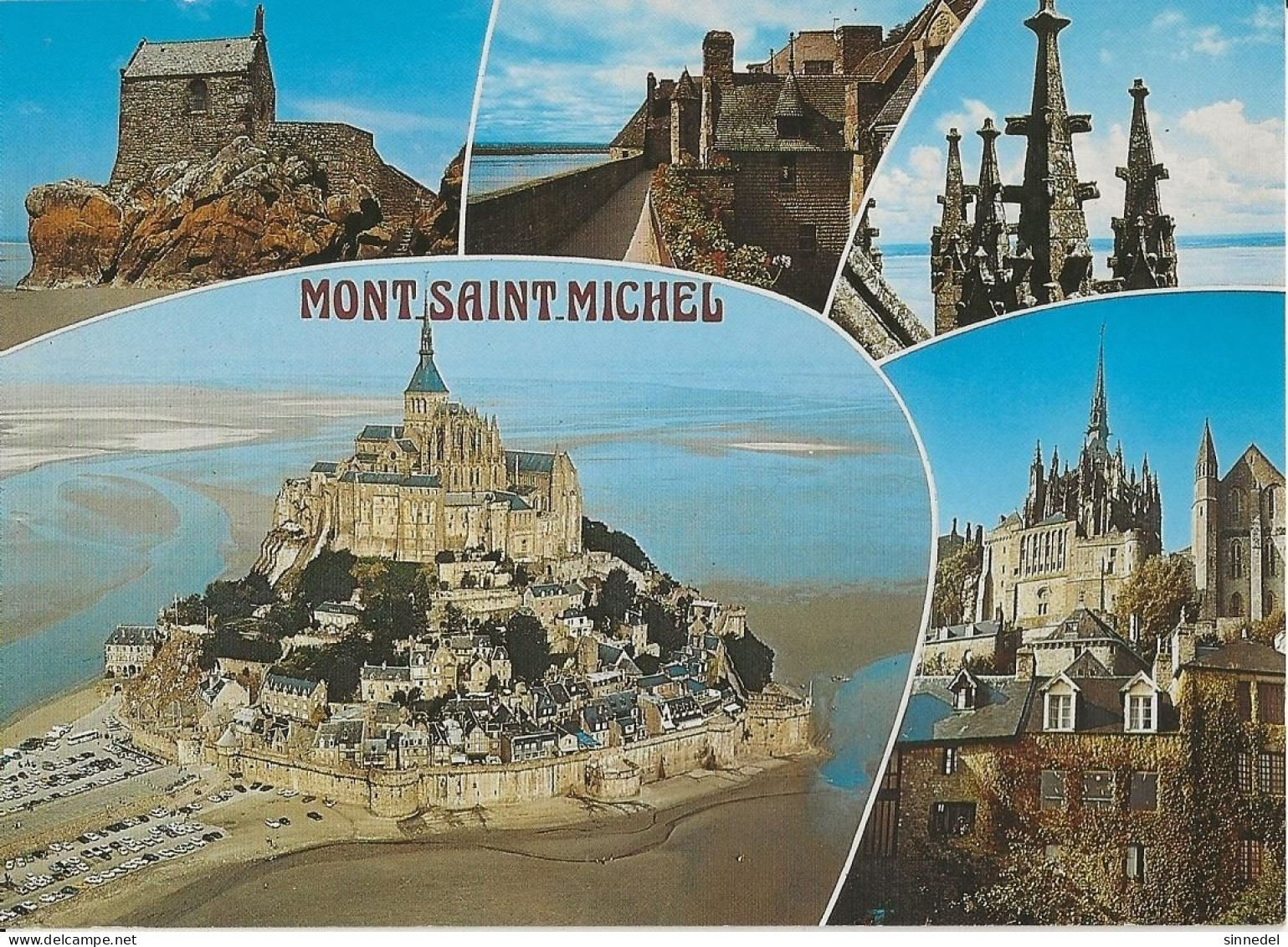 MULTIVUES  VOIR SCAN POUR ETAT   A CIRCULER - Le Mont Saint Michel