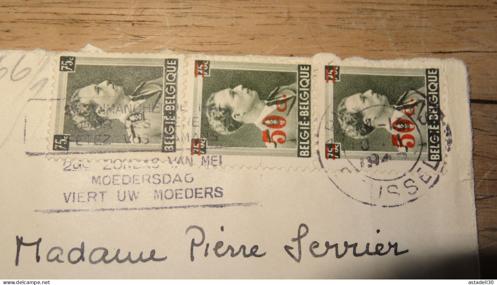 Enveloppe BELGIQUE, Censure - 1942   ......... Boite1 ...... 240424-100 - Cartas & Documentos