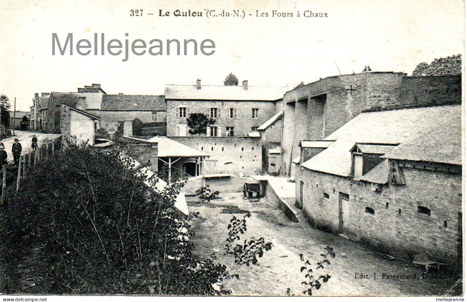 Cpa Le Quiou (22) Les Fours à Chaux - Altri & Non Classificati