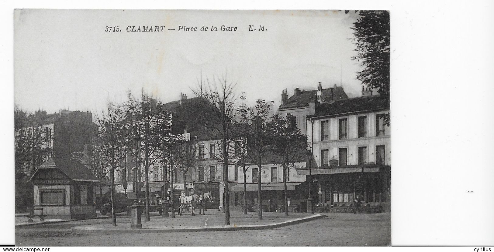 92 - CLAMART - PLACE DE LA GARE - Clamart