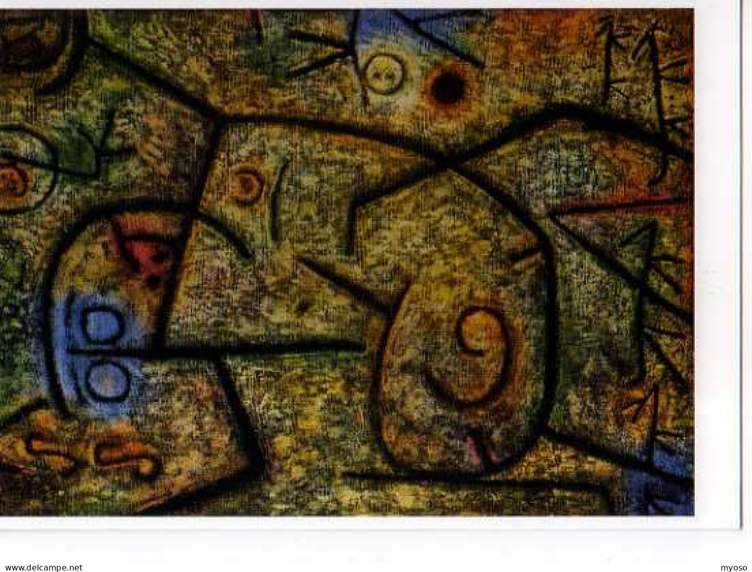 Paul KLEE O Die Geruchtel - Pintura & Cuadros