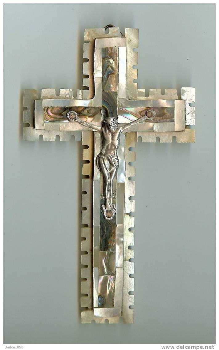 Crucifix Artisanal Nacre - Religione & Esoterismo