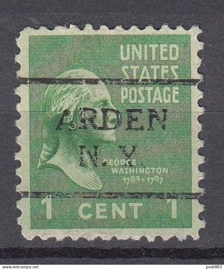 USA LOCAL Precancel/Vorausentwertung/Preo From NEW YORK - Arden - Type: 708 - Precancels