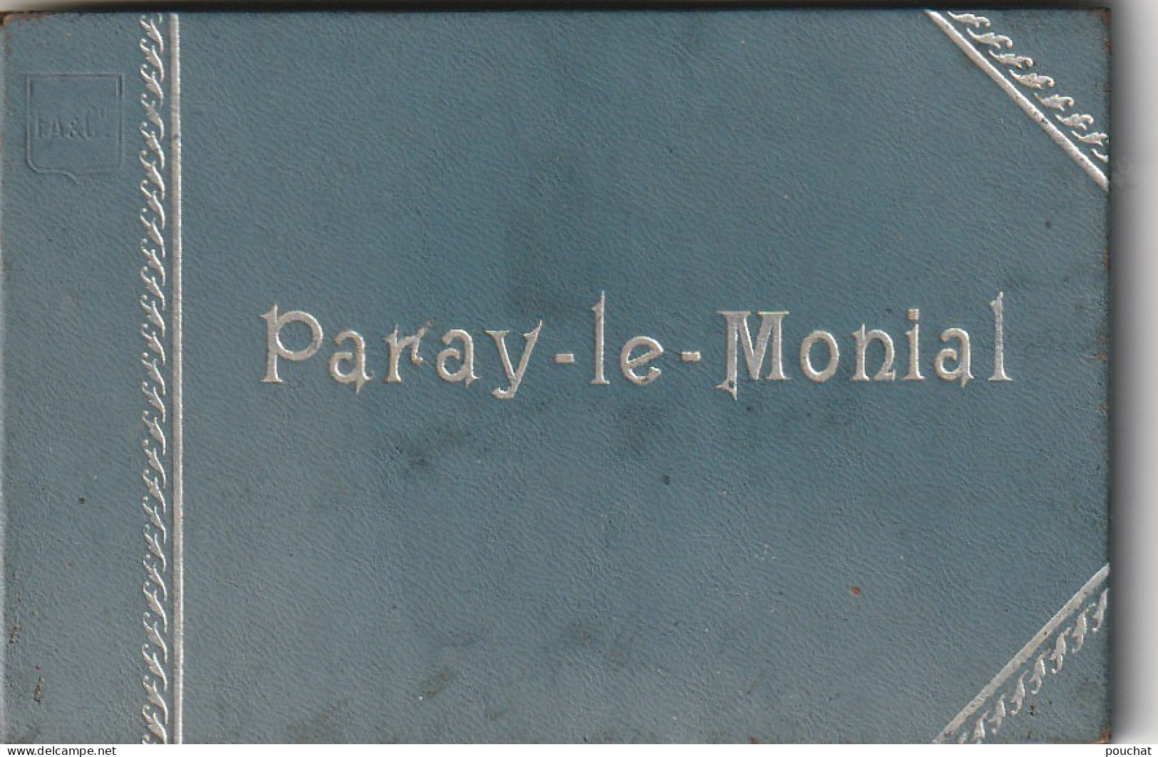 IN 11- (71) PARAY LE MONIAL - LIVRET RIGIDE DE 12 VUES (14,5x8,5) SOUS FORME DE DEPLIANT - 5 SCANS - Paray Le Monial