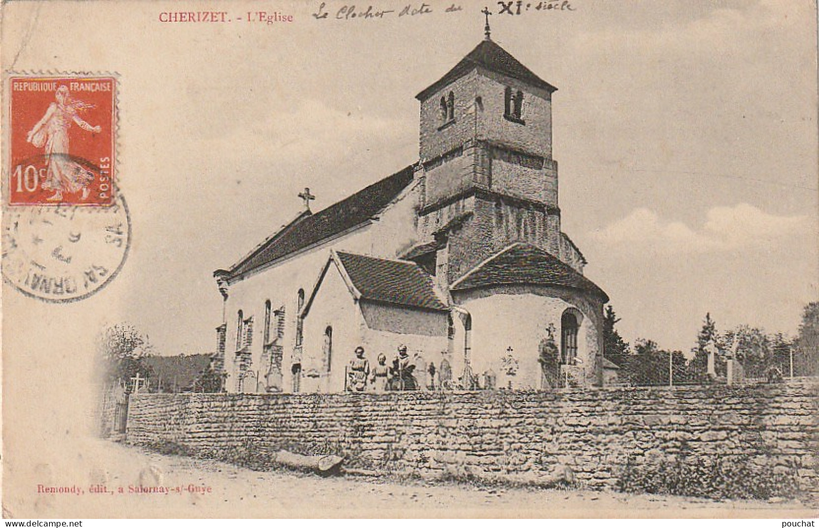 IN 12 - (71)  CHERIZET  - L'EGLISE - 2 SCANS  - Other & Unclassified