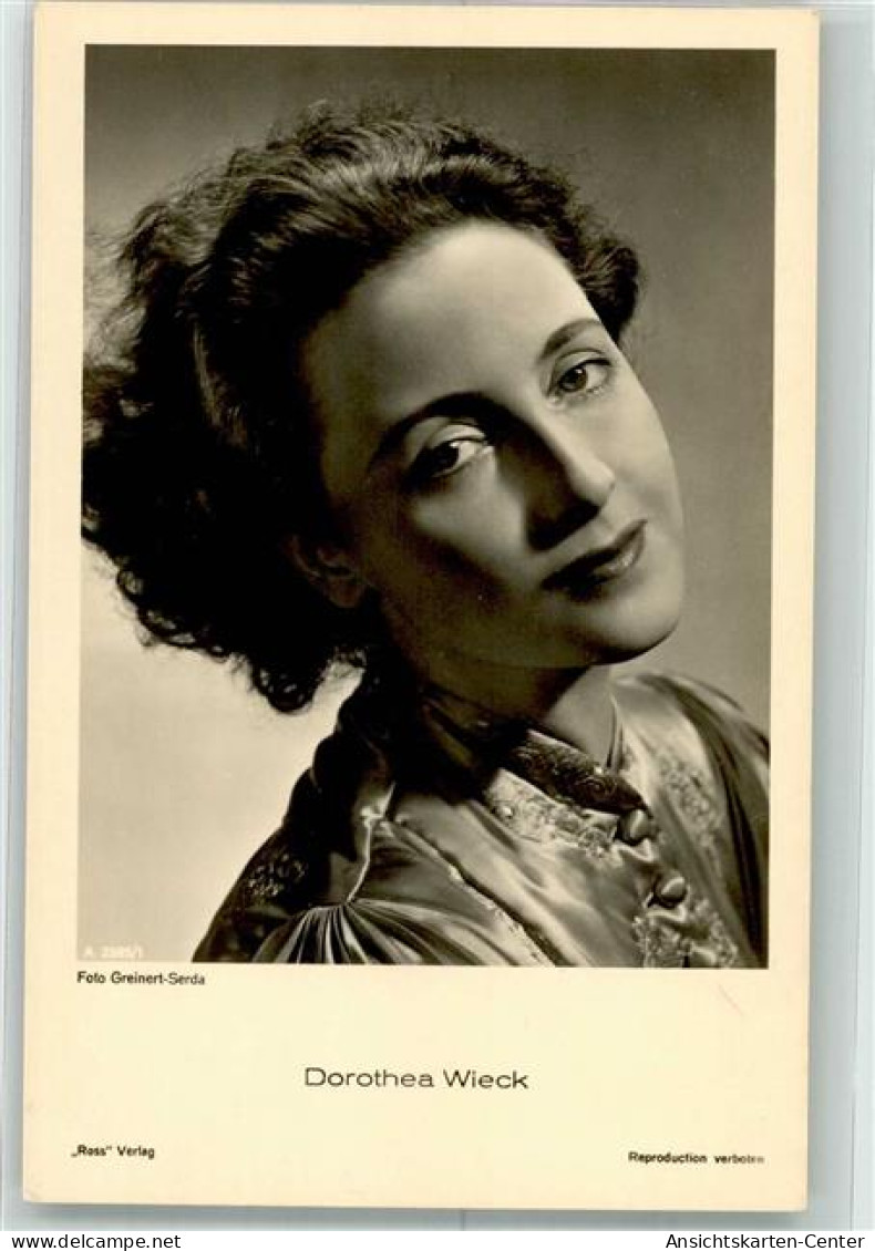 39651405 - Wieck, Dorothea Ross-Verlag A 2595/1 Foto Greinert-Serda - Théâtre