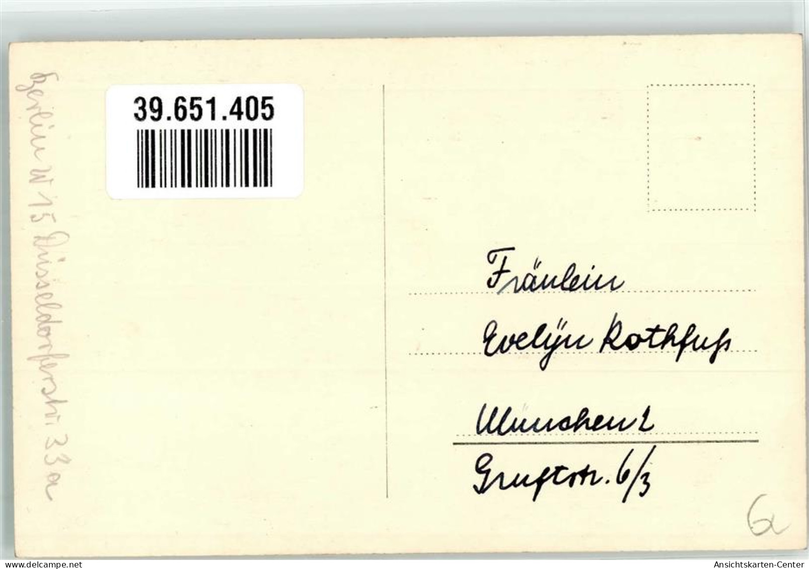 39651405 - Wieck, Dorothea Ross-Verlag A 2595/1 Foto Greinert-Serda - Theatre