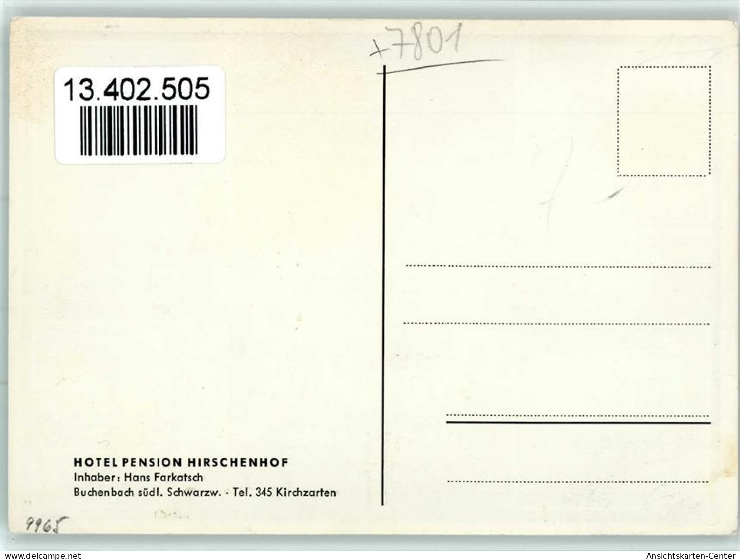 13402505 - Buchenbach , Breisgau - Andere & Zonder Classificatie