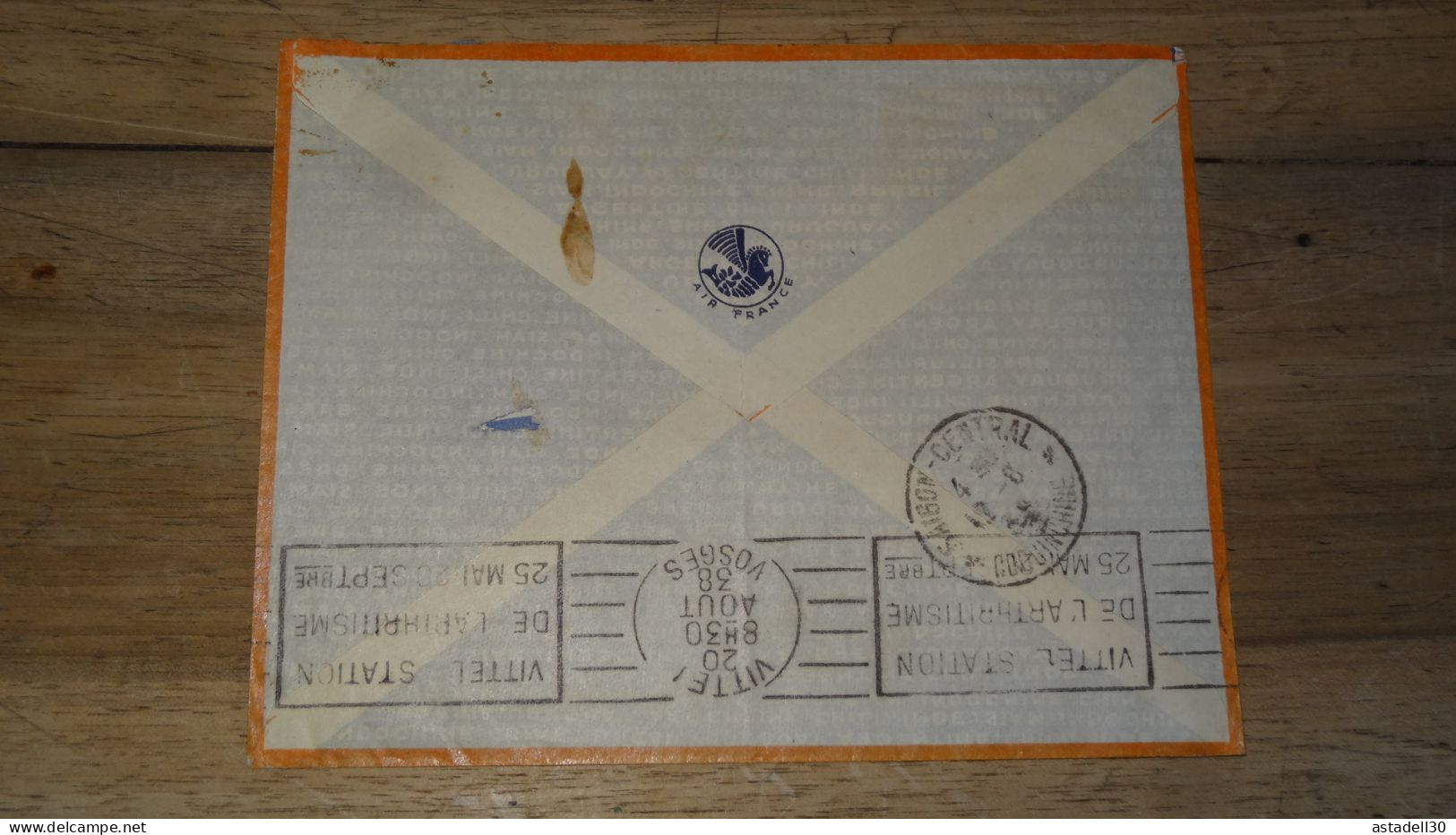 Enveloppe INDOCHINE, Bienhoa, Avion - 1938   ......... Boite1 ...... 240424-103 - Cartas & Documentos