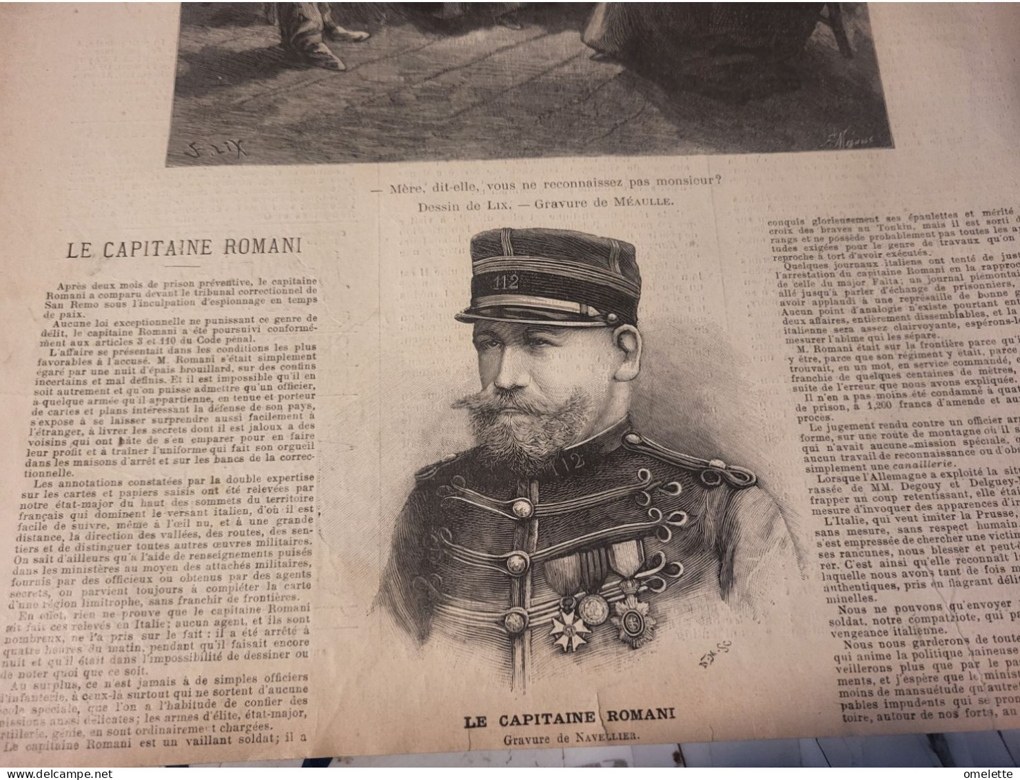 JOURNAL ILLUSTRE 94 /VICTOR DURUY /COUVEUSES HOSPICE MATERNITE /CAPITAINE ROMANI - Tijdschriften - Voor 1900