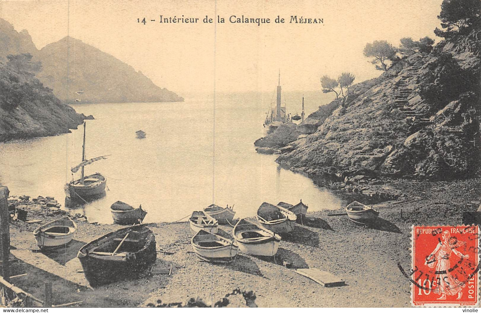 24-5350 :  CALANQUE DE MEJEAN - Andere & Zonder Classificatie