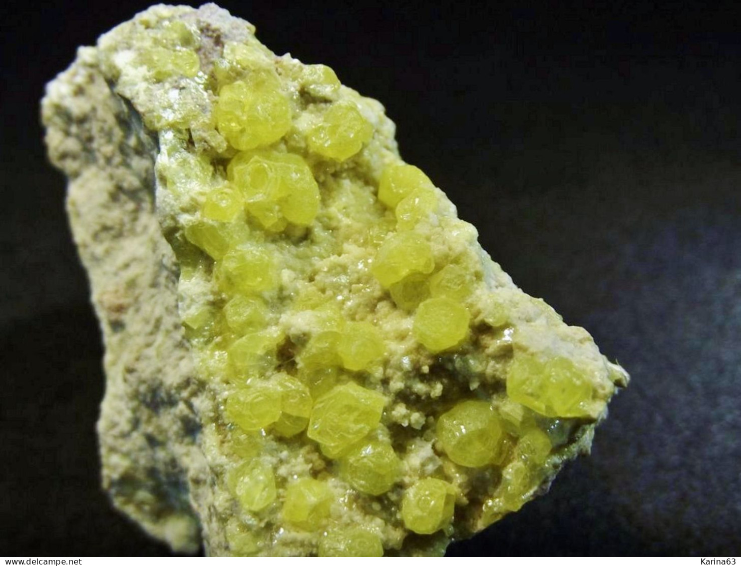 Sulphur On Matrix ( 4 X 3 X 3 Cm )  San Felipe - Baja California - Mexico - Minerals