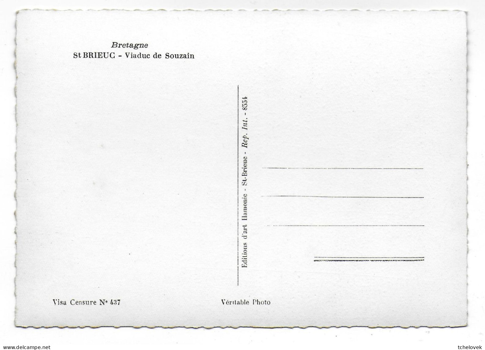 (22). Saint Brieuc. 2 Cp. (3) 437 Viaduc De Souzain & (4) Pointe Du Legué Annes 40 - Saint-Brieuc