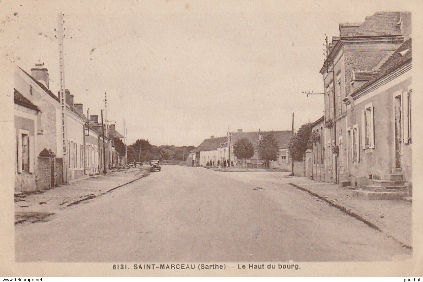 IN 16 - (72) SAINT MARCEAU  -  LE HAUT DU BOURG - AUTOMOBILE  -  2 SCANS - Autres & Non Classés