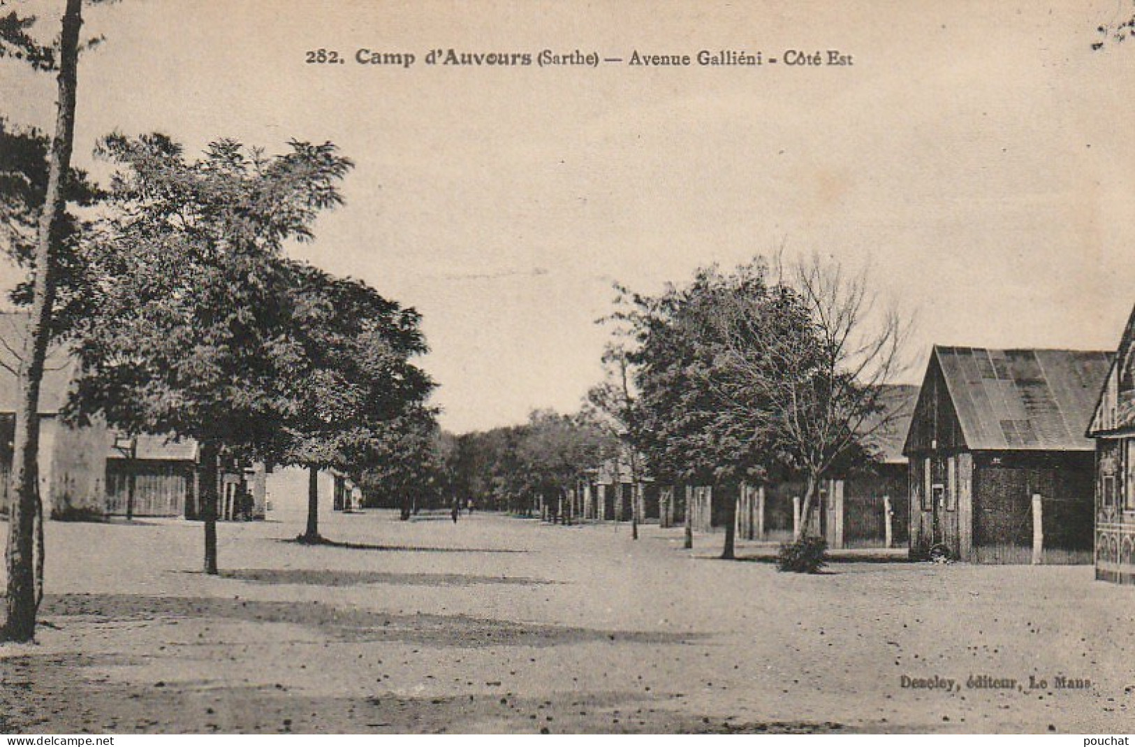 IN 16 - (72) CAMP D'AUVOURS  - AVENUE GALLIENI - COTE EST -  2 SCANS  - Autres & Non Classés