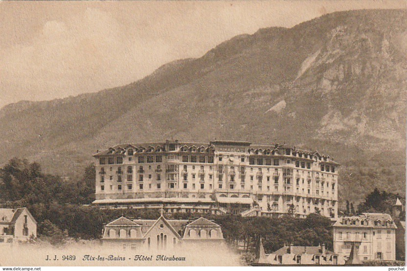 IN 18  - (73)  AIX LES BAINS -   HOTEL MIRABEAU - 2 SCANS  - Aix Les Bains