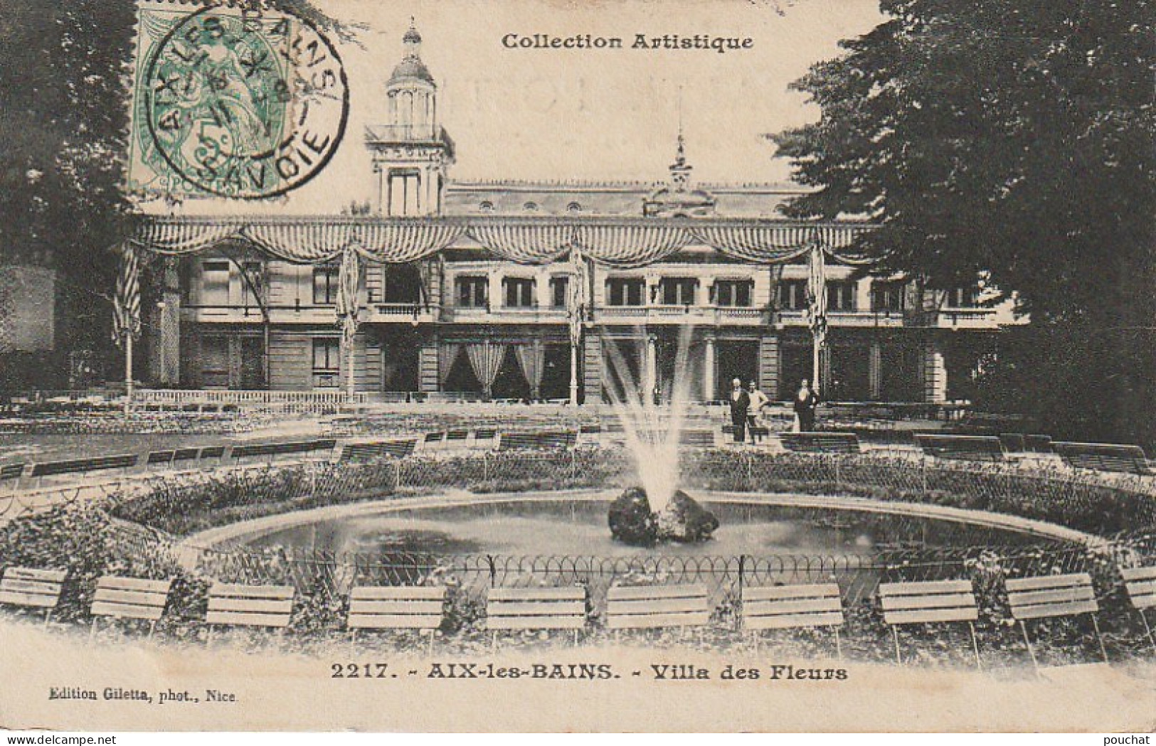 IN 18  - (73) AIX LES BAINS - VILLA DES FLEURS  -  2 SCANS  - Aix Les Bains