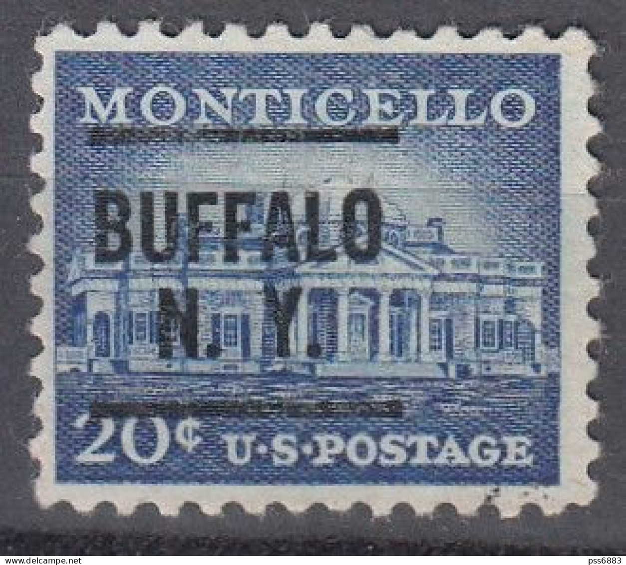 USA LOCAL Precancel/Vorausentwertung/Preo From NEW YORK - Buffalo - Type: L-6 E - Préoblitérés