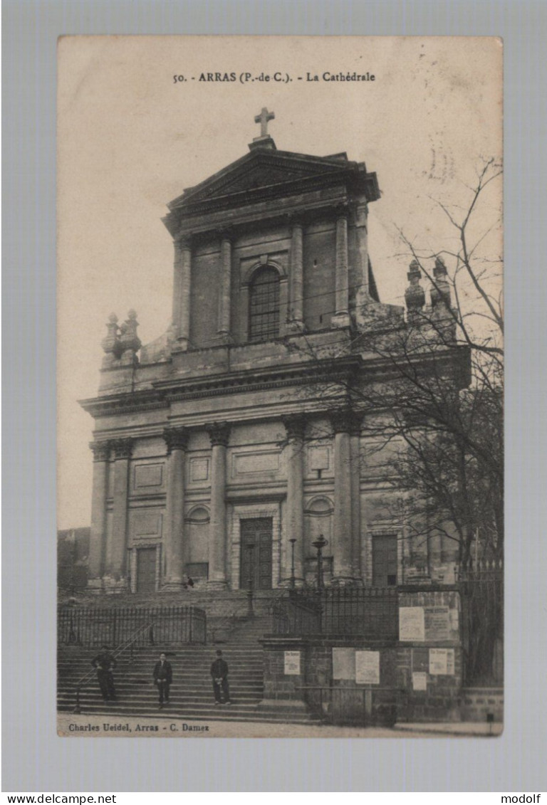 CPA - 62 - Arras - La Cathédrale - Circulée En 1909 - Arras