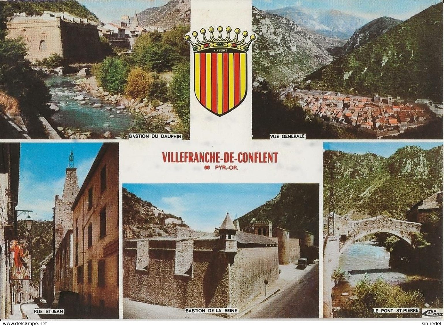 VILLEFRANCHE DE CONFLENT MULTIVUES  VOIR SCAN POUR ETAT   A CIRCULER - Sonstige & Ohne Zuordnung