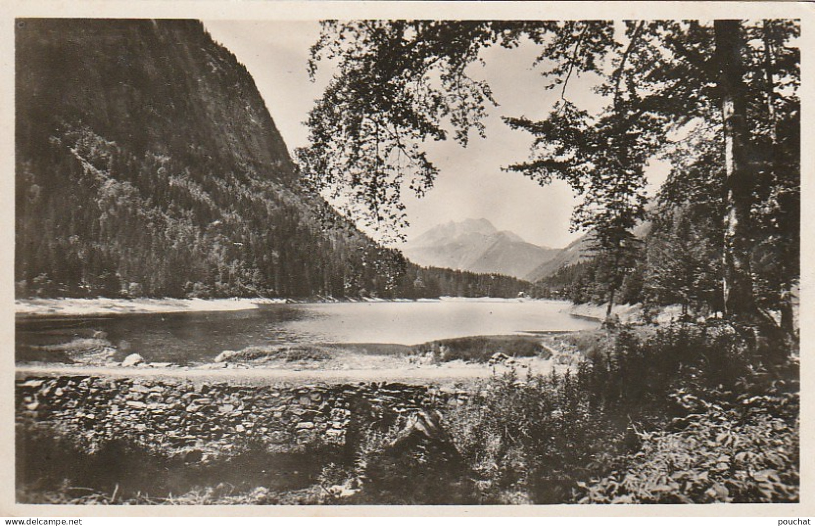 IN 21 - (74) MONTRIOND  -  LE LAC ET LE ROC D'ENFER - 2 SCANS  - Andere & Zonder Classificatie