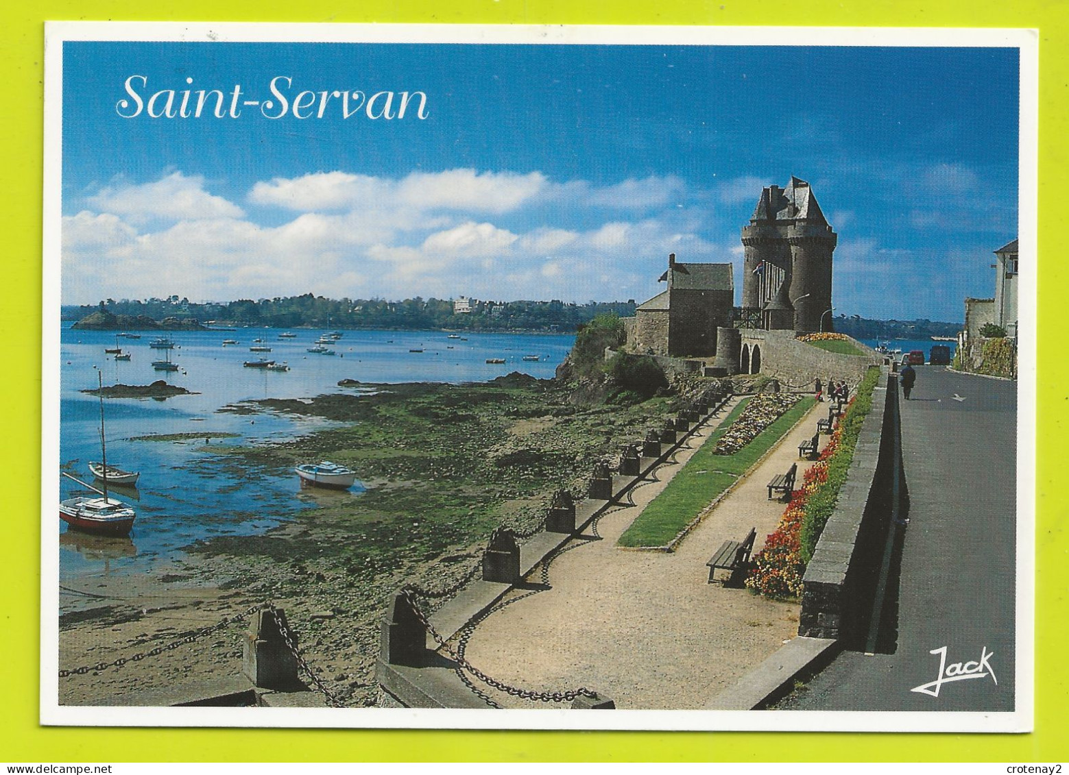 35 SAINT SERVAN N°1128 La Tour Solidor Et Le Port En 2001 - Saint Servan