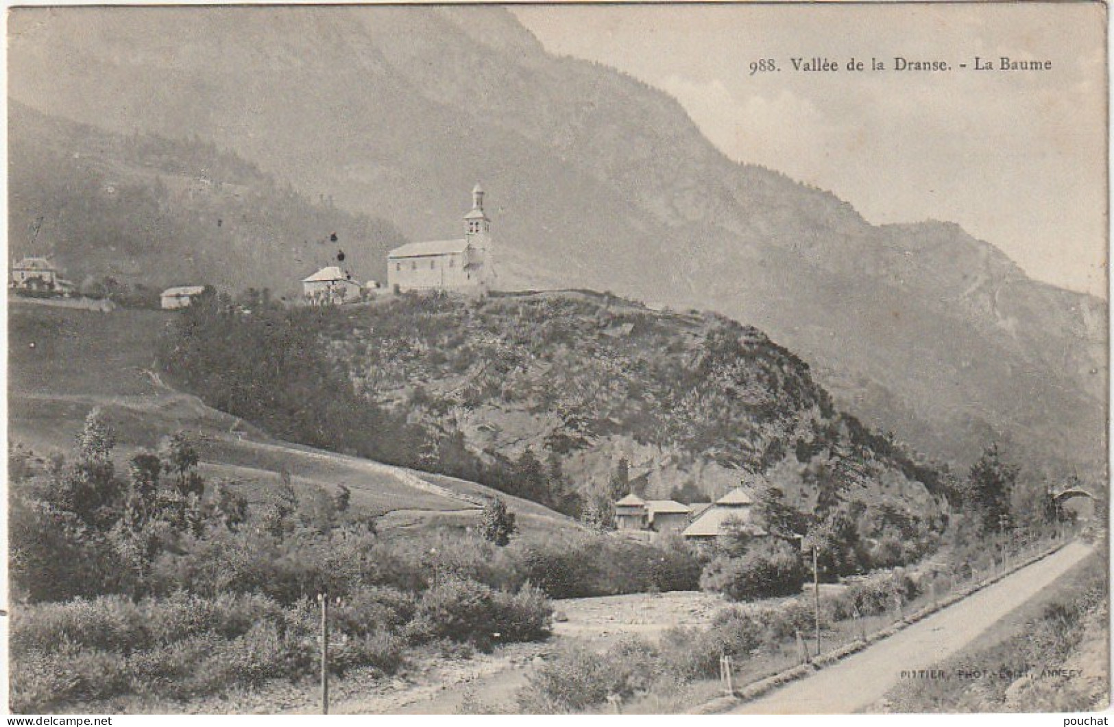 IN 24 -(74)  VALLEE DE LA DRANSE -  LA BAUME -  2 SCANS - Autres & Non Classés