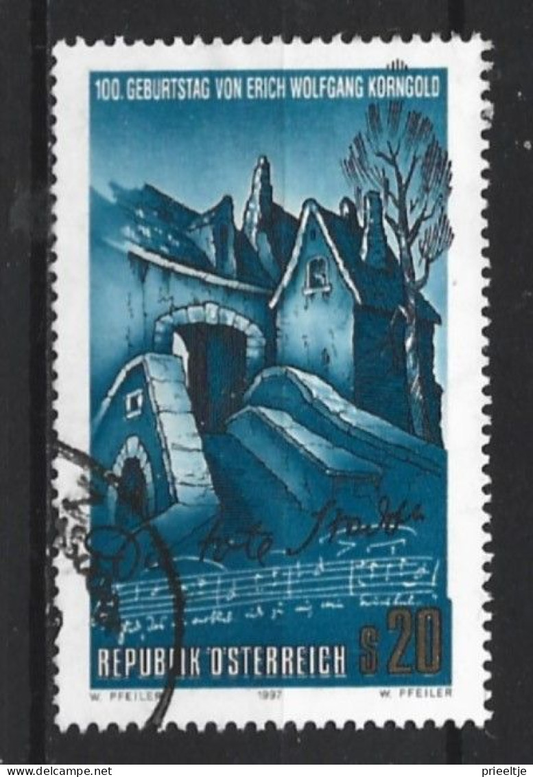 Austria - Oostenrijk 1997 E.W. Korngold Centenary  Y.T. 2042 (0) - Gebruikt