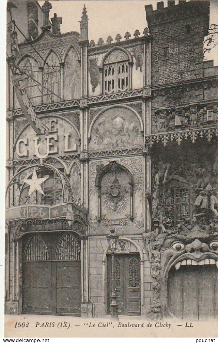 IN 25 -(75) PARIS (IX) - " LE CIEL " , BOULEVARD DE CLICHY - CABARET - 2 SCANS - Paris Bei Nacht
