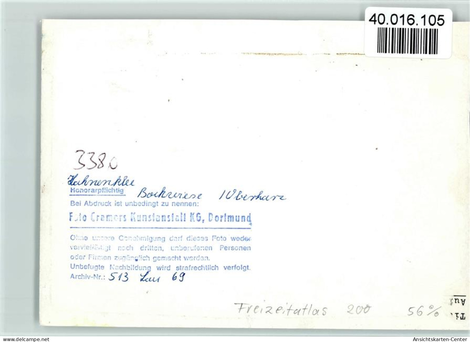 40016105 - Hahnenklee - Goslar