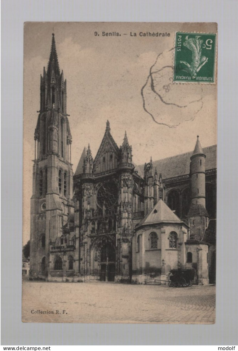 CPA - 60 - Senlis - La Cathédrale - Circulée - Senlis