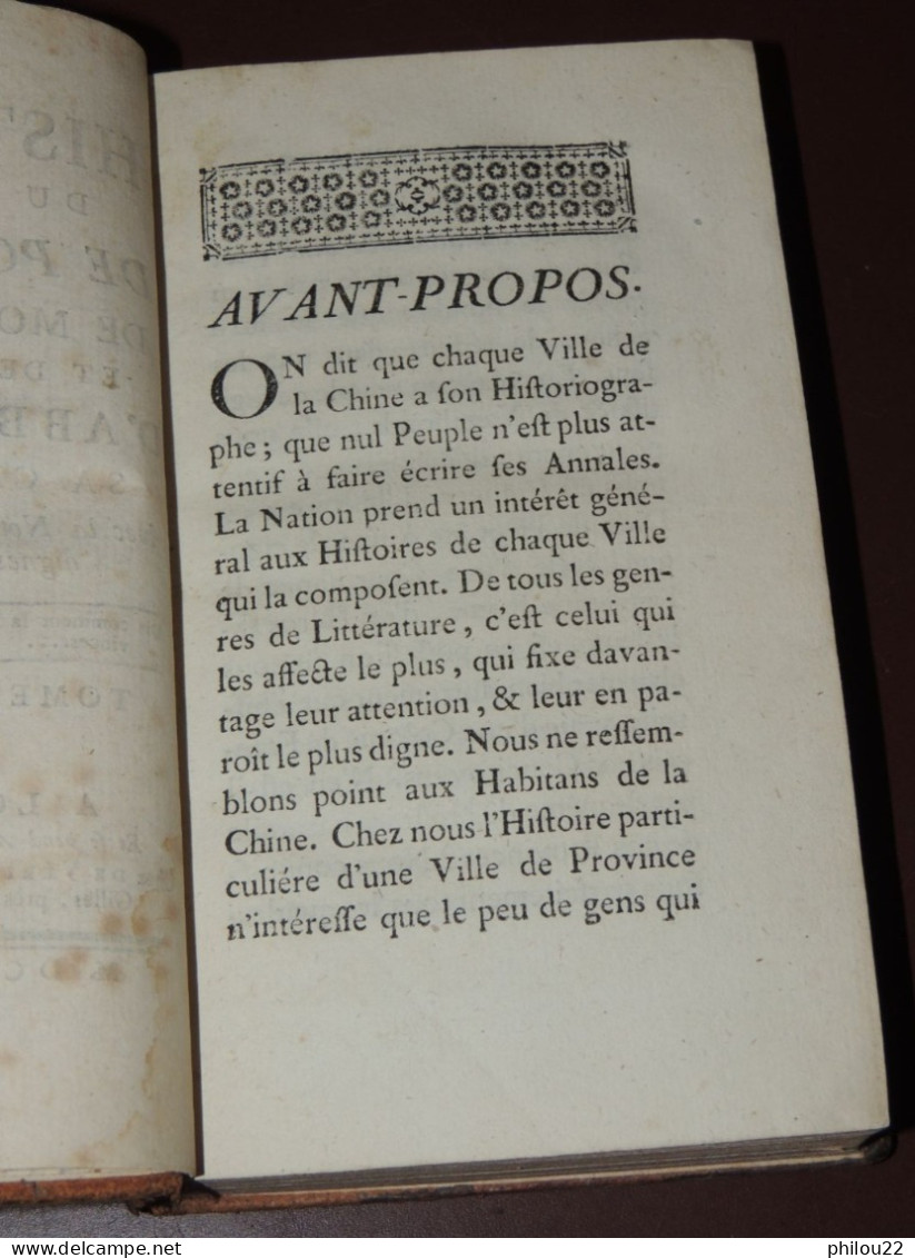 DEVÉRITÉ - Histoire Du Comté De Ponthieu, De Montreuil...  Tome I.  1767 - 1701-1800