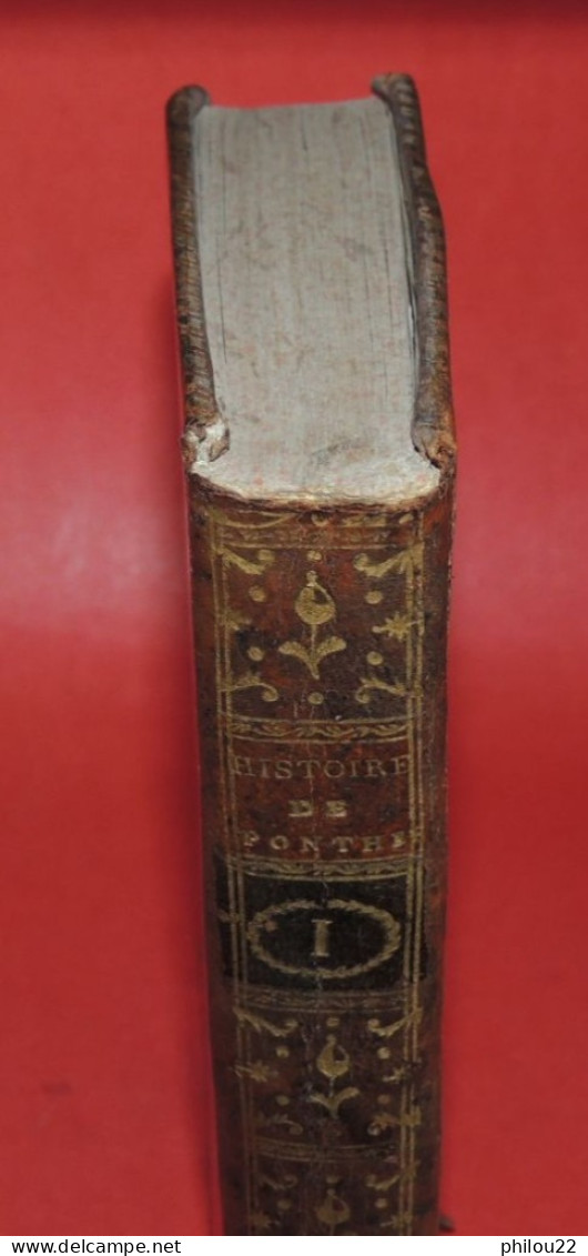 DEVÉRITÉ - Histoire du comté de Ponthieu, de Montreuil...  Tome I.  1767