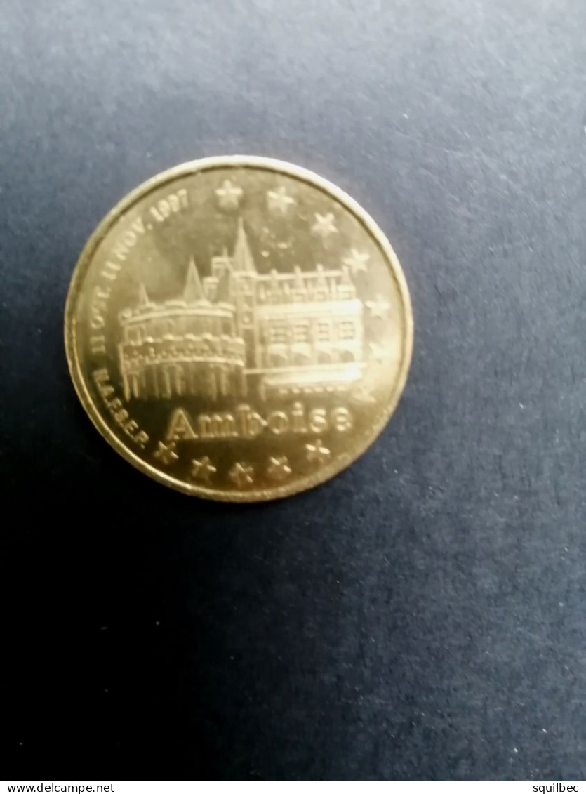 1 Euro Temporaire 11 Octobre - 11 Novembre 1997 De TOURS (37) Chateau D'AMBOISE - Other - Europe