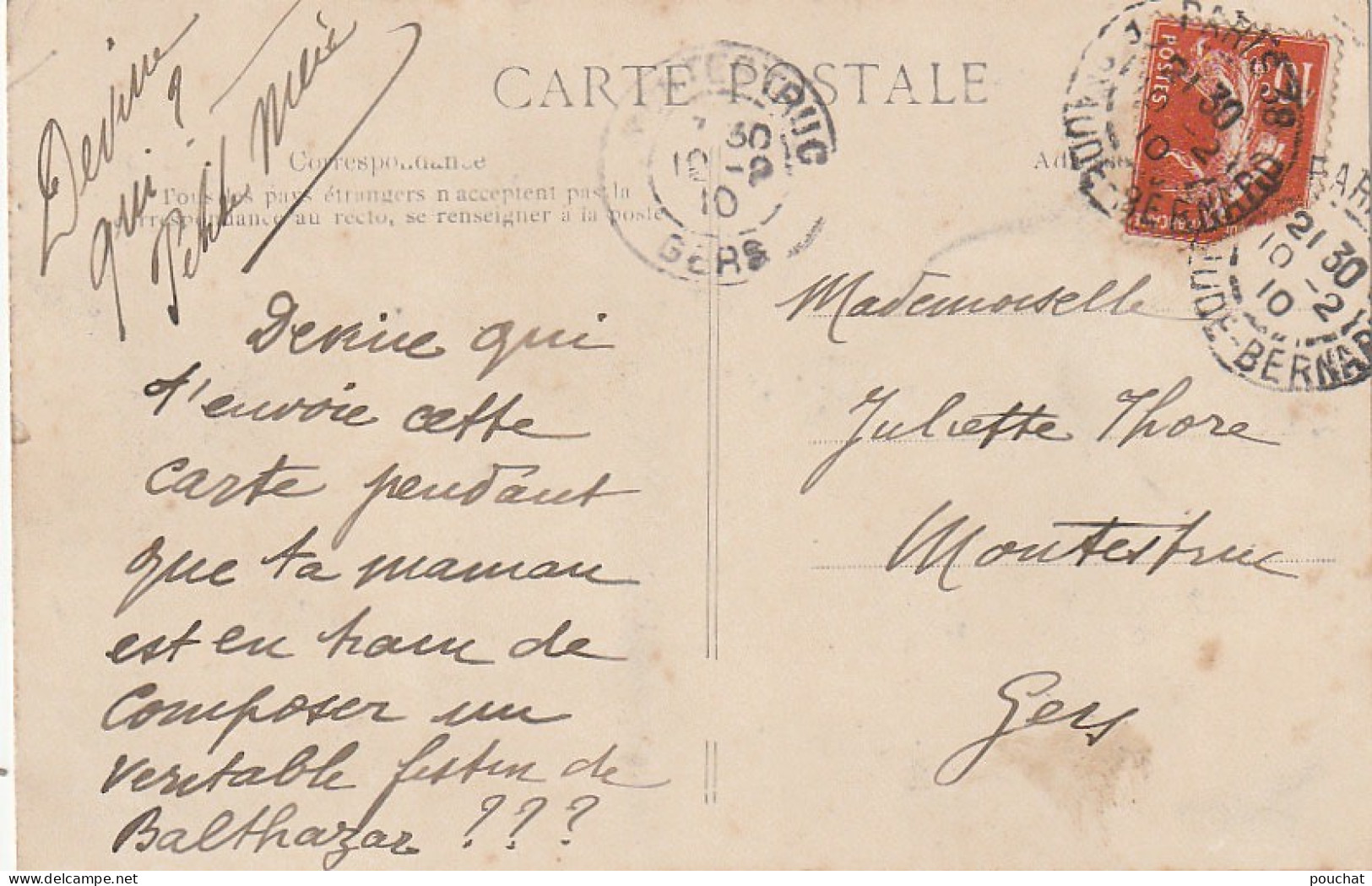 IN 28- (75)  CRUE DE LA SEINE - PARIS - LA CHAMBRE DES DEPUTES  - 2 SCANS - Alluvioni Del 1910