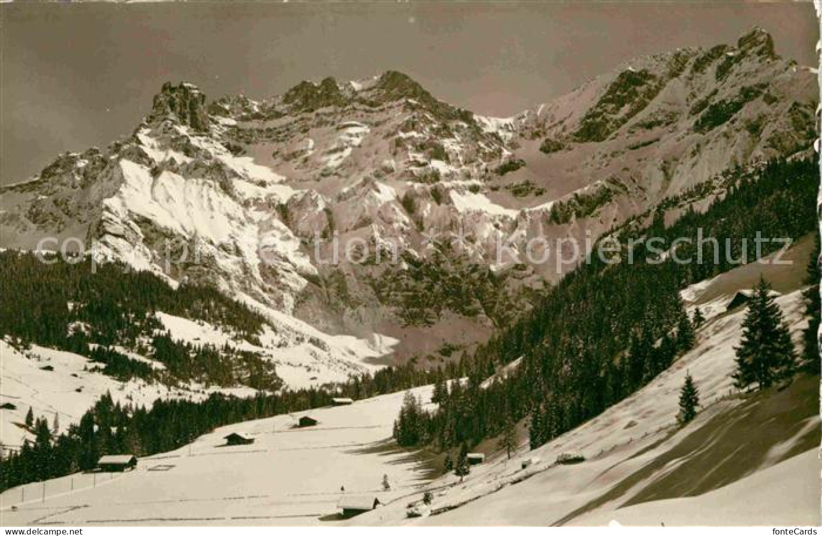 12640582 Adelboden Bundertental Grosslonner Winter Adelboden - Other & Unclassified