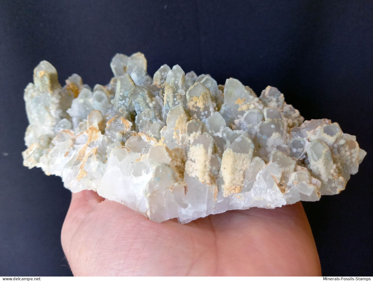 #P22 Schöne QUARZkristalle Mit Chalcedon (Dalnegorsk, Primorskiy Kray, Russland) - Minerales