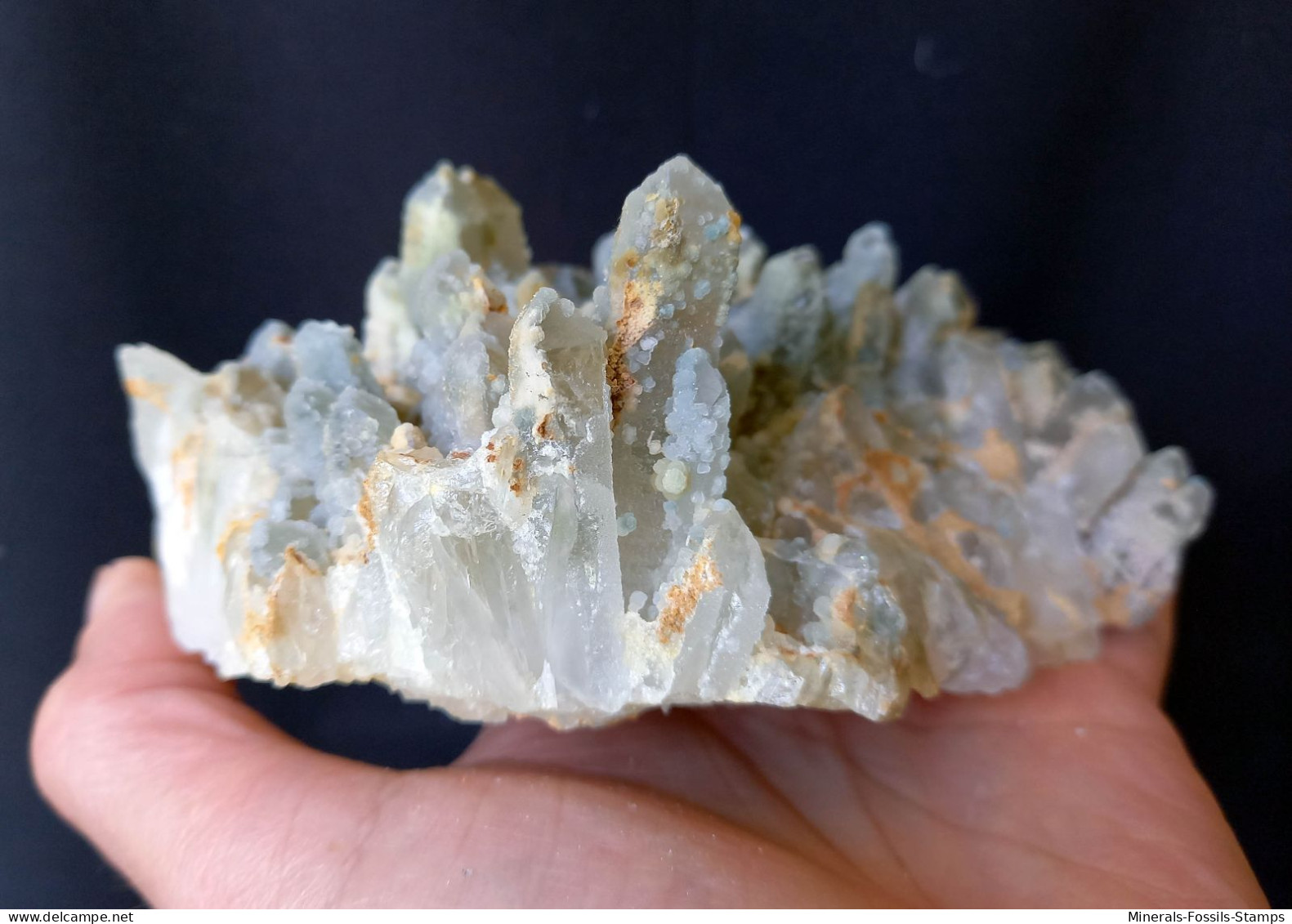 #P22 Schöne QUARZkristalle mit Chalcedon (Dalnegorsk, Primorskiy Kray, Russland)