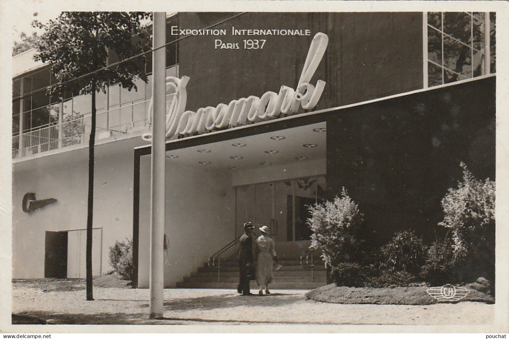  JA 1 - (75) PARIS 1937 - EXPOSITION INTERNATIONALE - PAVILLON DU DANEMARK - 2 SCANS - Expositions