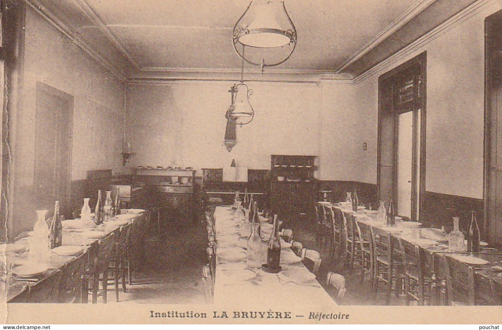 JA 2 - (75) PARIS XIVe - INSTITUTION LA BRUYERE -  REFECTOIRE - 2 SCANS - Education, Schools And Universities