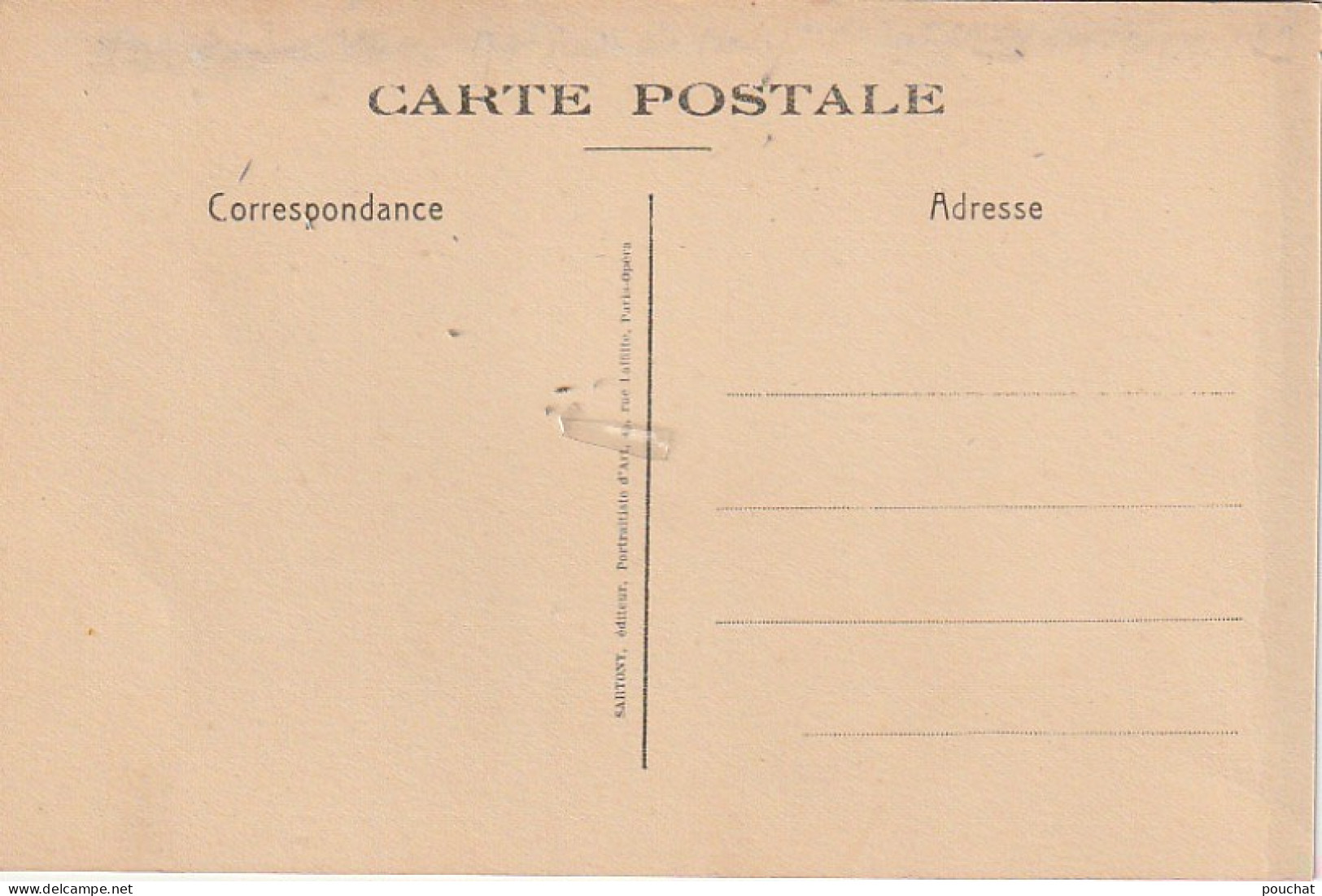 JA 2 - (75) PARIS XIVe - INSTITUTION LA BRUYERE - CLASSE ENFANTINE  - 2 SCANS - Educazione, Scuole E Università