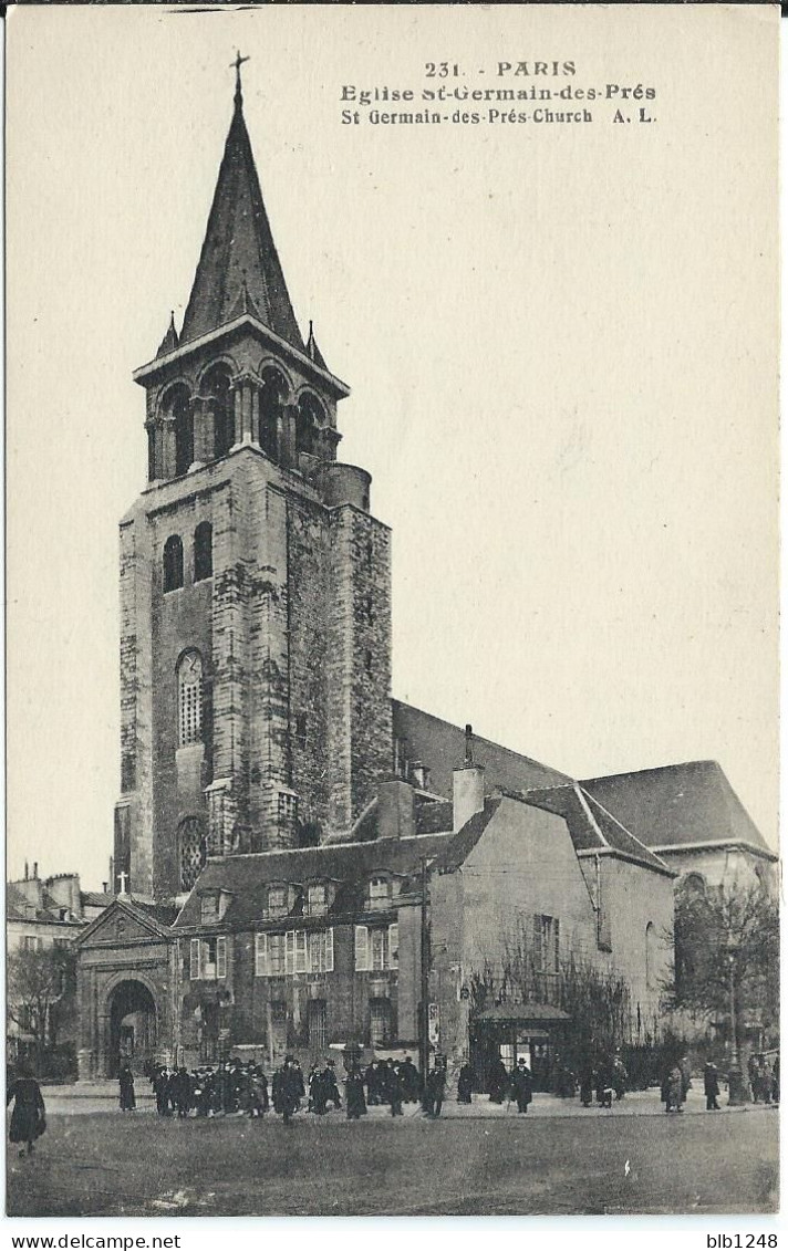 75 Paris Eglise Saint Germain Des Pres - Kirchen