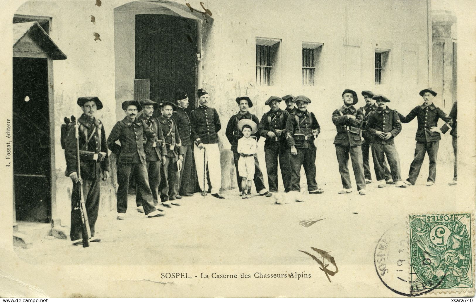 Sospel Caserne Des Chasseurs Alpins - Sospel