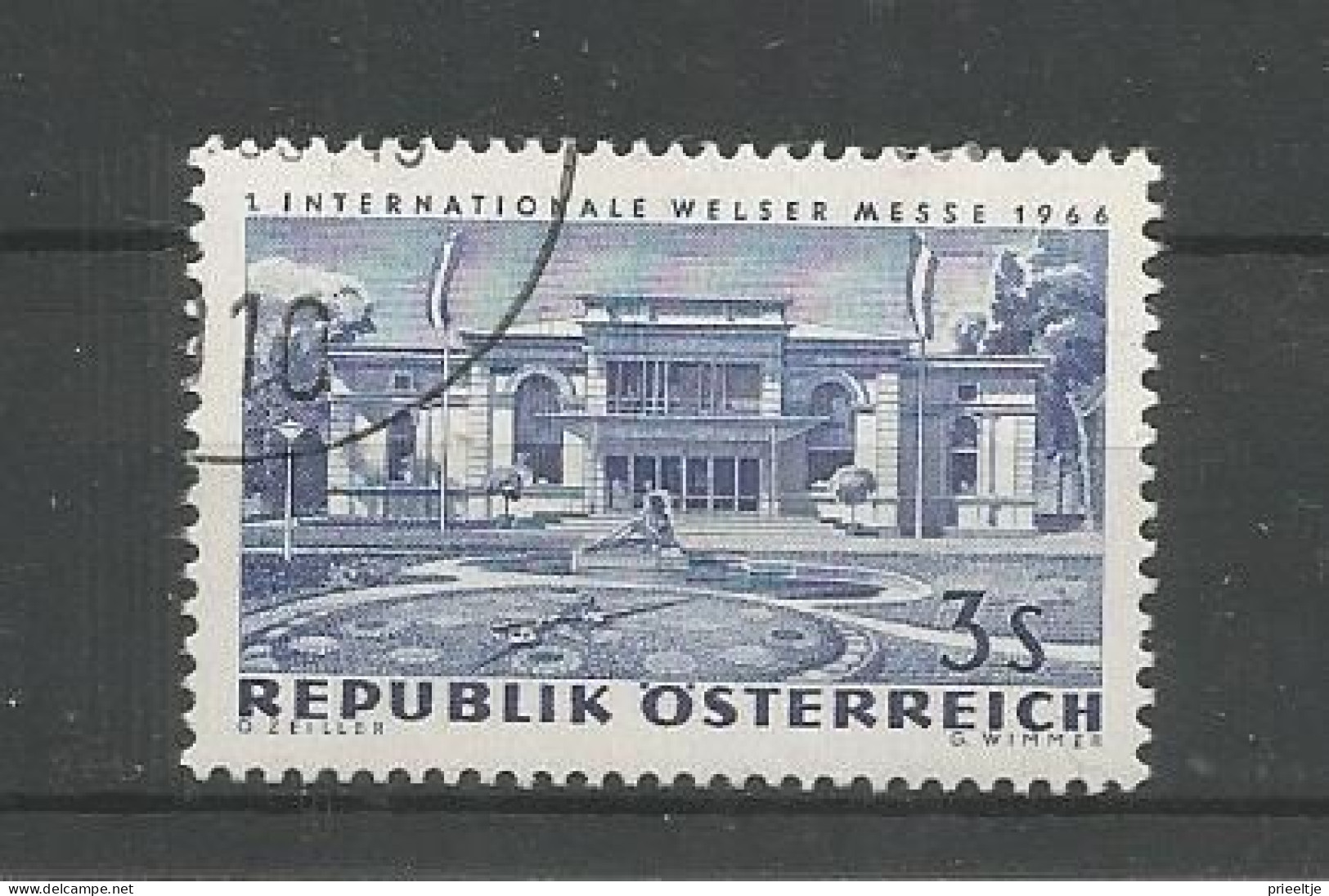 Austria - Oostenrijk 1966 1st Int. Welser Messe  Y.T. 1050 (0) - Gebruikt