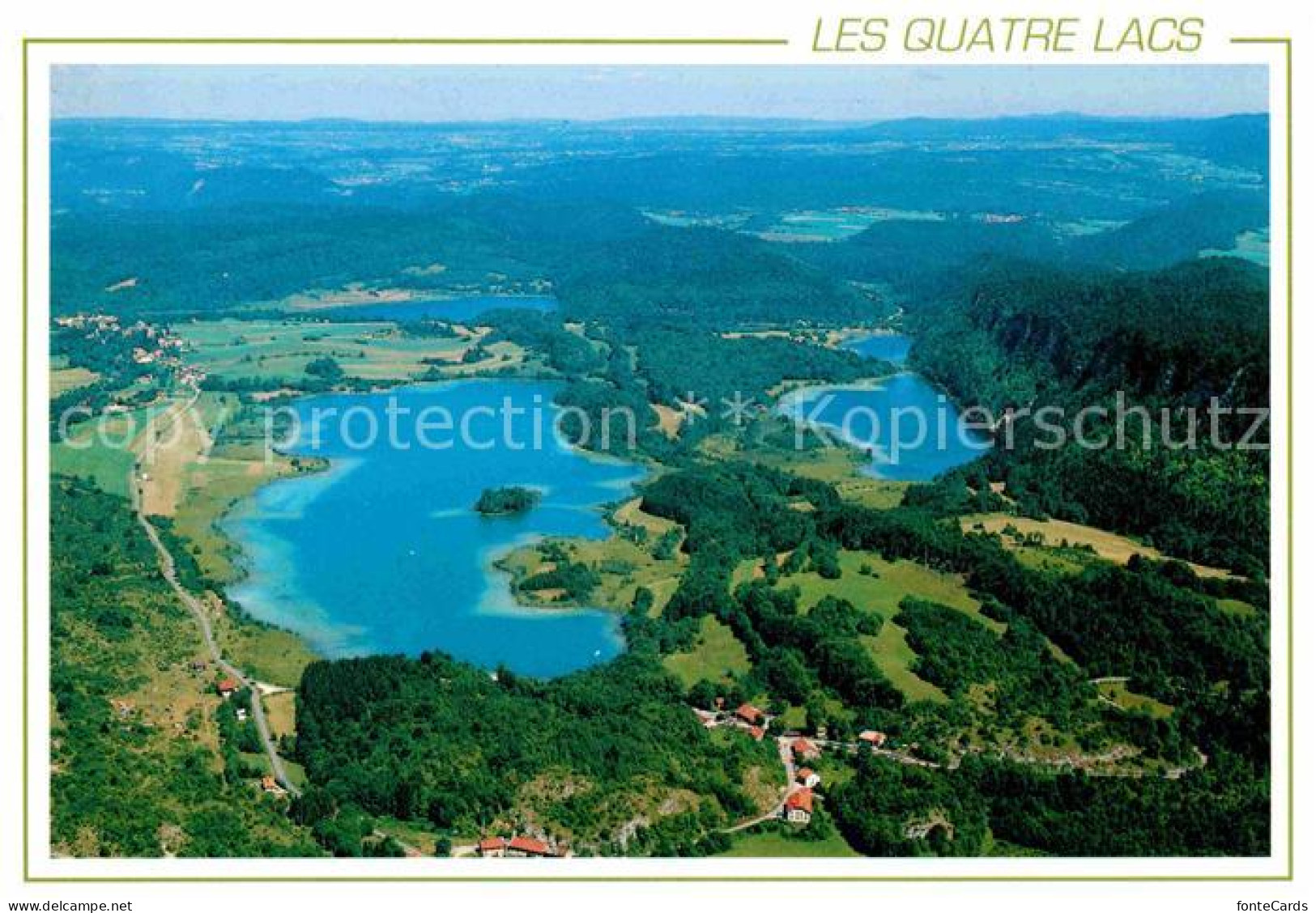 12638231 Jura Les 4 Lacs Lac D Ilay Lac De Maclu Lac De Narlay Jura - Autres & Non Classés