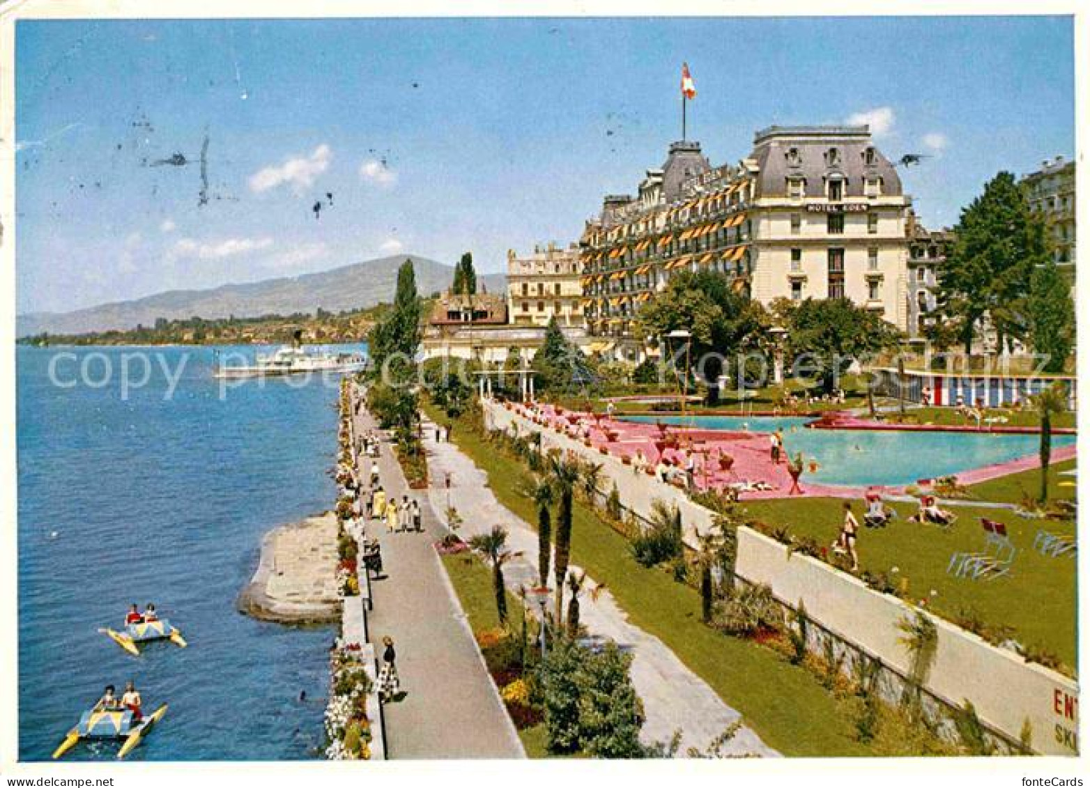 12637983 Montreux VD Eden Hotel  Montreux - Autres & Non Classés