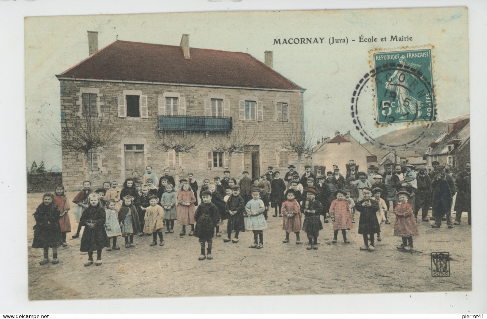 MACORNAY - École Et Mairie - Andere & Zonder Classificatie