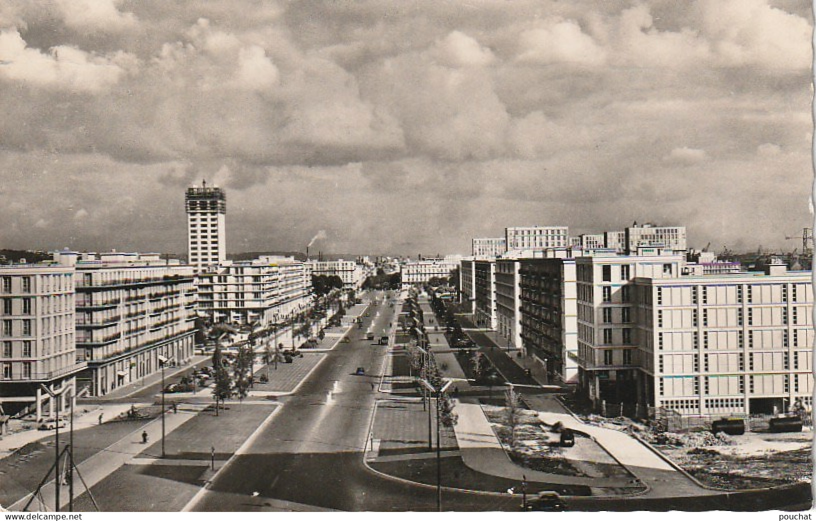 JA 8 -(76) LE HAVRE - L' AVENUE FOCH  - 2 SCANS - Saint-Roch (Plein)